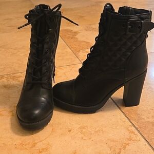 Black boots